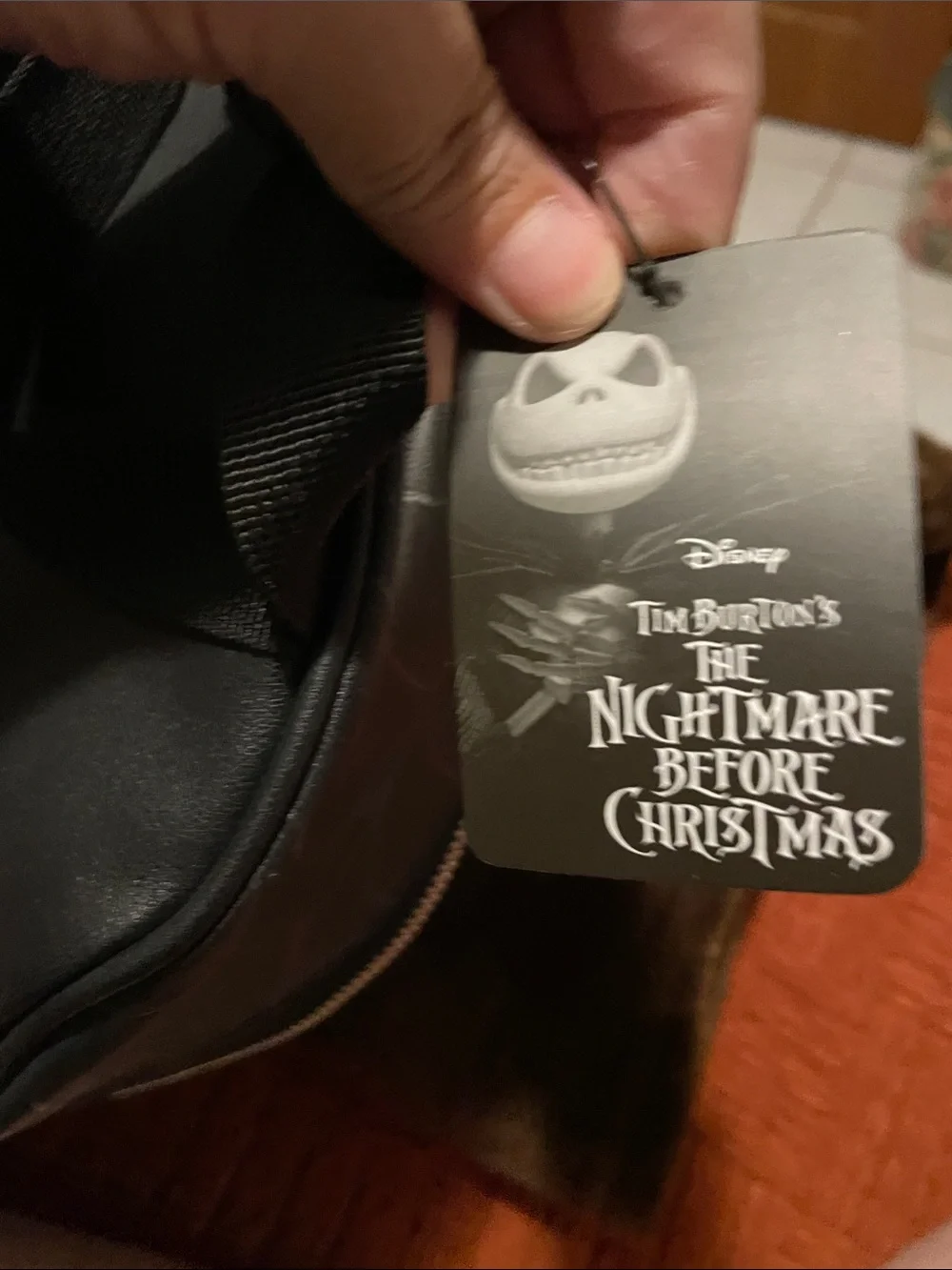 The Nightmare Before Christmas Sally & Jack Black Backpack NWT